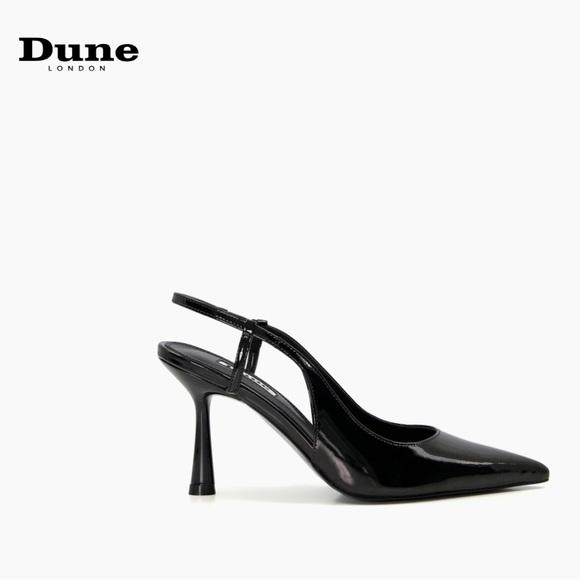 Black pointed toe heels - Picture 3 of 3